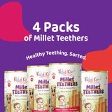 Mini Month Combo – Kiddikind Millet Teethers (4 Packs)