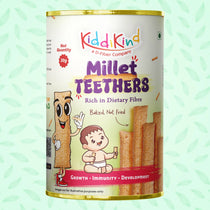KiddiKind Millet Teethers 30g canister