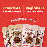 Chewboo Active Kid Munch Bundle - 2 Ragi & 2 Multi Millet Crunchies