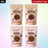 Exam Pack 3 - 2 Ragi & 2 Multimillet Crunchies