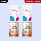 KiddiKind starter combo: 2 tins of Millet Teethers and 2 packs of Millet Miracles Plain with a 30% discount offer