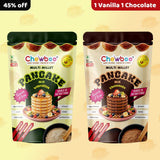 Chewboo Pancake Mix Combo – 1 Chocolate + 1 Vanilla